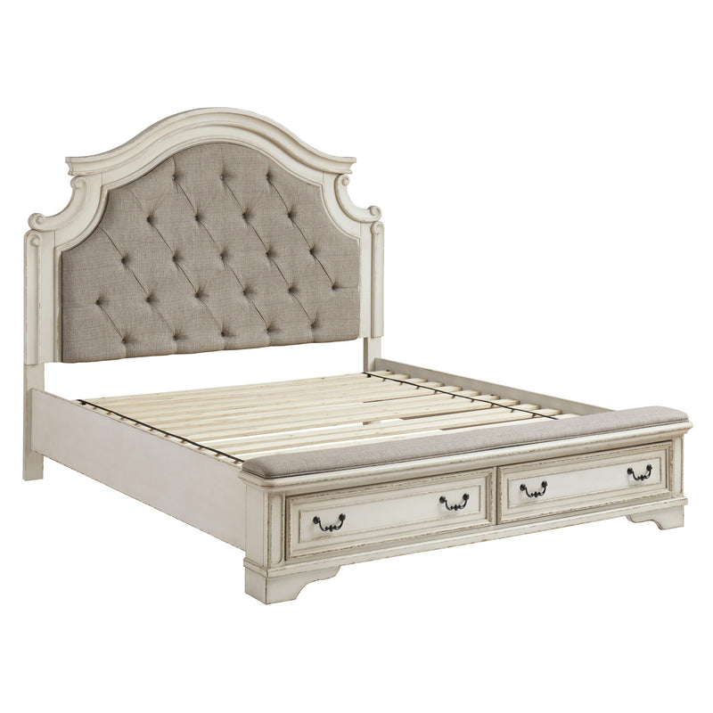 Signature Design by Ashley Realyn California King Upholstered Panel Bed B743-58/B743-56S/B743-194 IMAGE 4