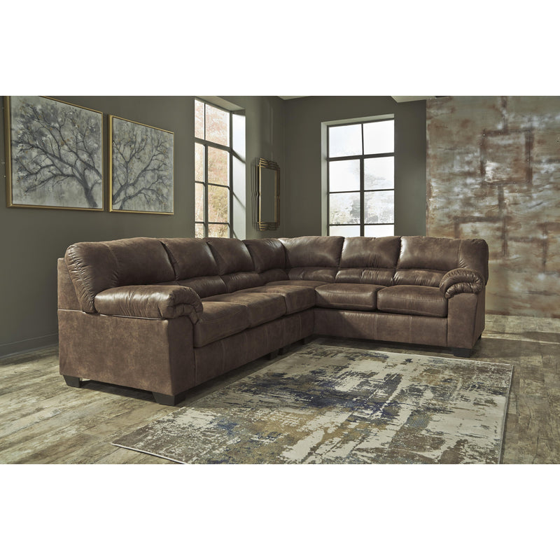 Signature Design by Ashley Bladen Leather Look 3 pc Sectional 1202055/1202046/1202067 IMAGE 2