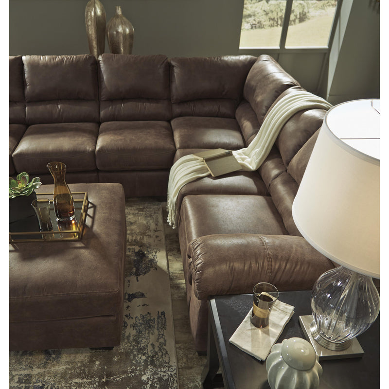 Signature Design by Ashley Bladen Leather Look 3 pc Sectional 1202055/1202046/1202067 IMAGE 4