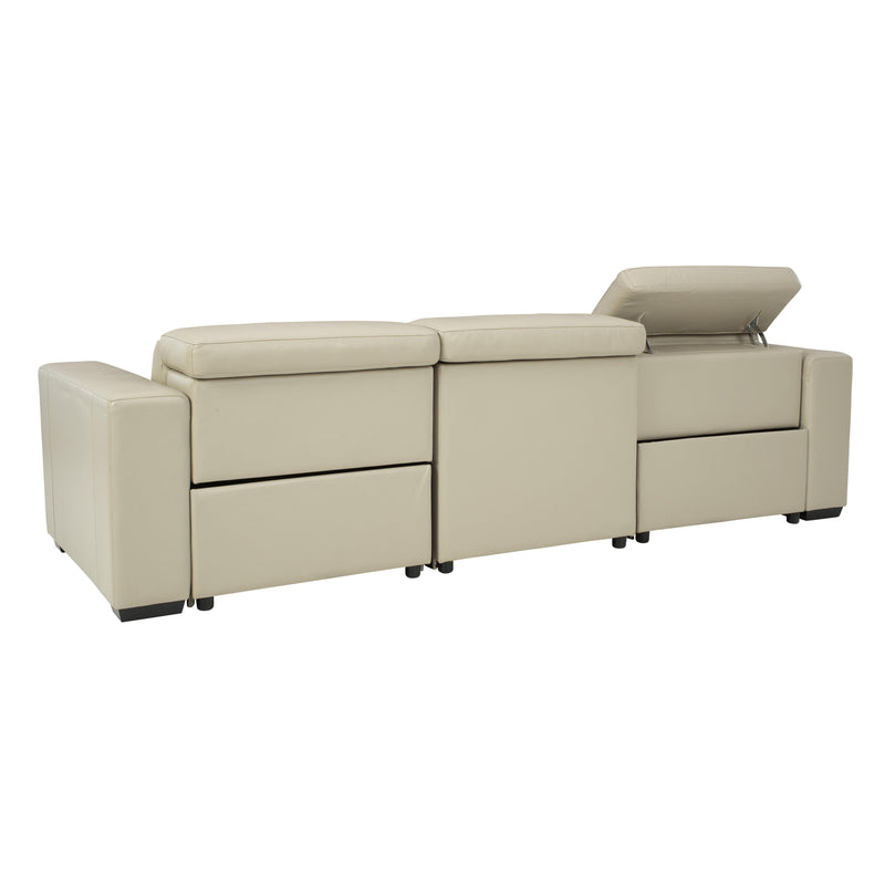 Signature Design by Ashley Texline Power Reclining Leather 4 pc Sectional U5960421/U5960422/U5960446/U5960423 IMAGE 6