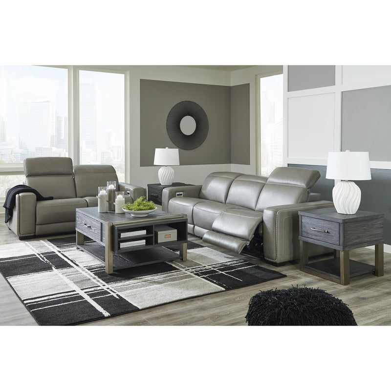 Signature Design by Ashley Correze Power Reclining Leather 3 pc Sectional U9420258/U9420246/U9420262 IMAGE 12