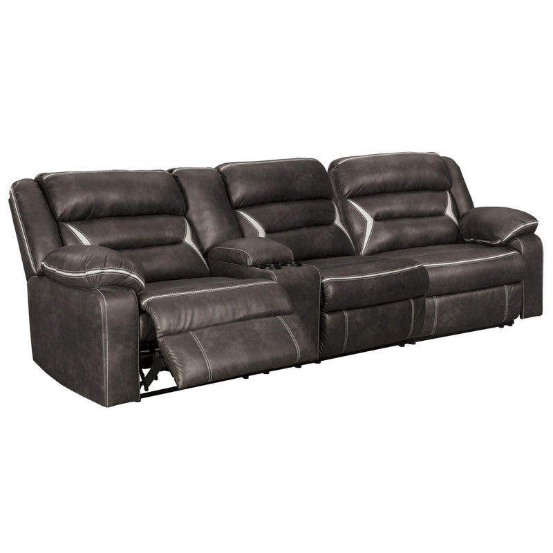 Signature Design by Ashley Kincord Power Reclining Fabric 2 pc Sectional 1310459/1310462 IMAGE 1