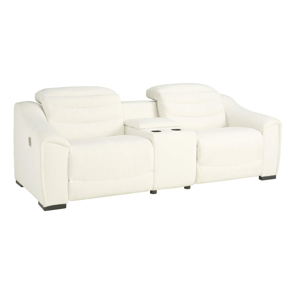 Signature Design by Ashley Next-Gen Gaucho Power Reclining Leather Look 3 pc Sectional 5850558/5850557/5850562 IMAGE 1