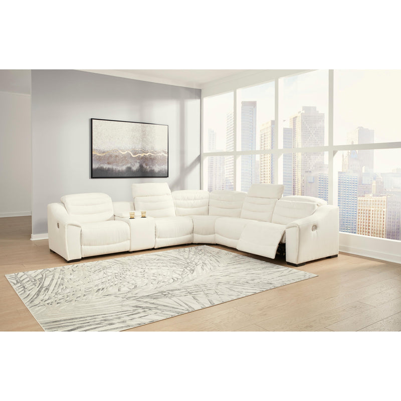 Signature Design by Ashley Next-Gen Gaucho Power Reclining Leather Look 6 pc Sectional 5850558/5850557/5850546/5850577/5850546/5850562 IMAGE 3