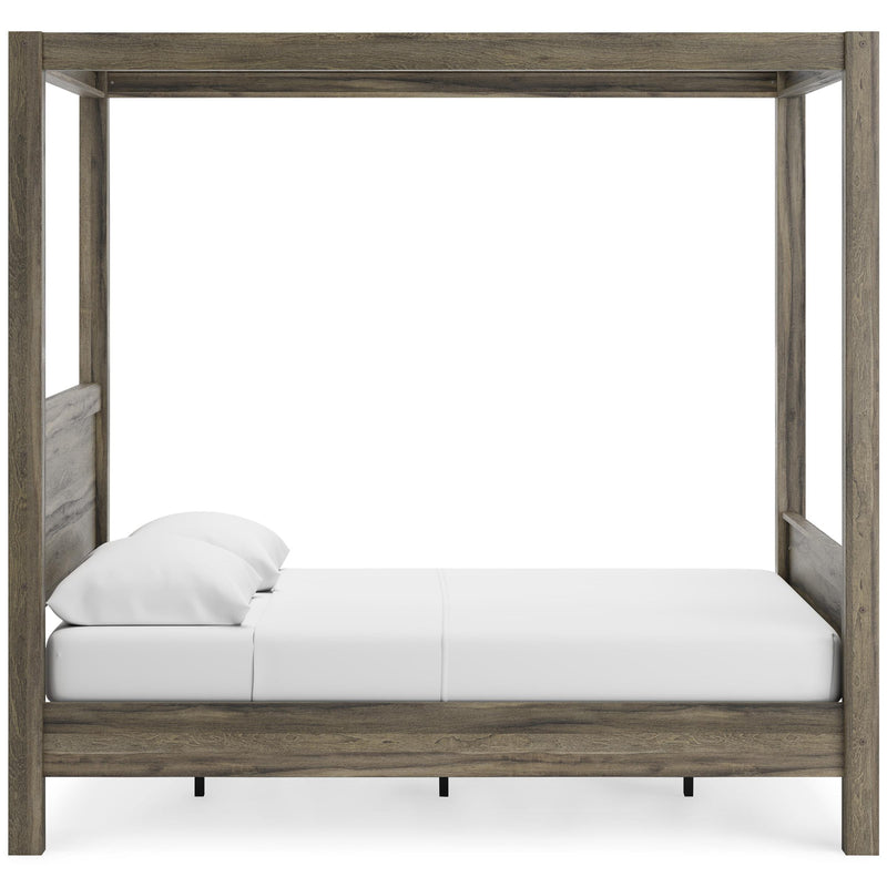 Signature Design by Ashley Shallifer Queen Canopy Bed EB1104-171/EB1104-161/EB1104-198 IMAGE 3