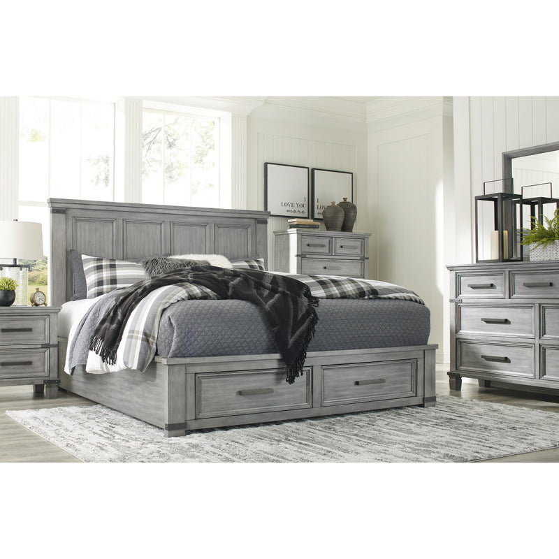 Signature Design by Ashley Russelyn California King Panel Bed with Storage B772-58/B772-56S/B772-94 IMAGE 8