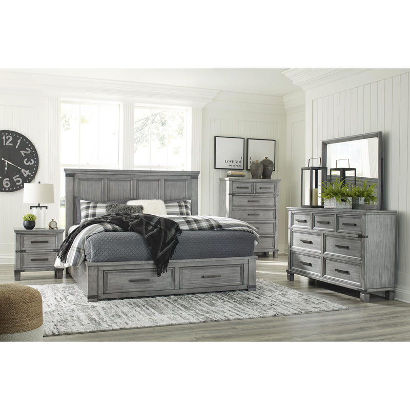 Signature Design by Ashley Russelyn King Panel Bed with Storage B772-58/B772-56S/B772-97 IMAGE 10