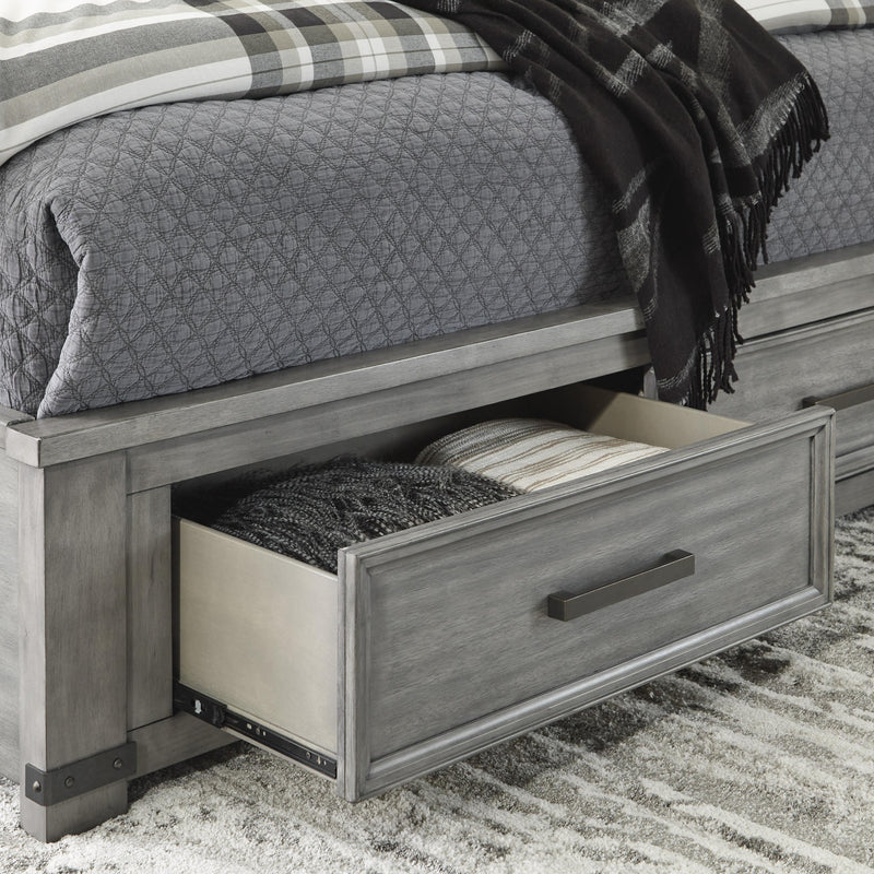 Signature Design by Ashley Russelyn King Panel Bed with Storage B772-58/B772-56S/B772-97 IMAGE 7