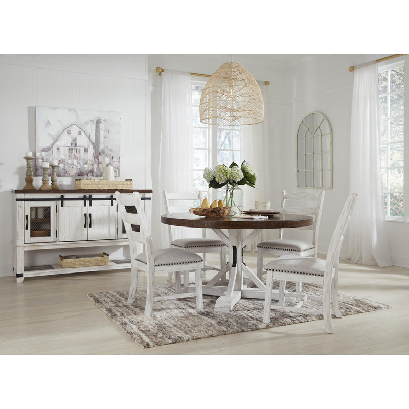 Signature Design by Ashley Round Valebeck Dining Table with Pedestal Base D546-50T/D546-50B IMAGE 6