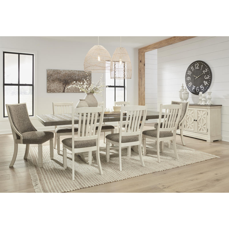 Signature Design by Ashley Bolanburg Dining Table with Trestle Base D647-55T/D647-55B IMAGE 8