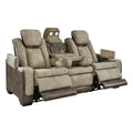  Manufacturer Color_Sand  -- Next Gen DuraPella Power Reclining Leather Look Sofa IMAGE 1