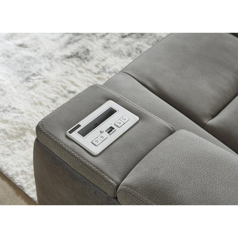 Signature Design by Ashley Next-Gen DuraPella Power Reclining Leather Look Sofa 2200415 IMAGE 9