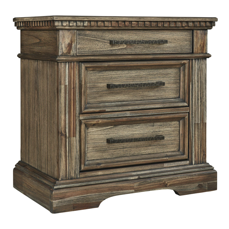 Signature Design by Ashley Markenburg 3-Drawer Nightstand B770-93 IMAGE 1