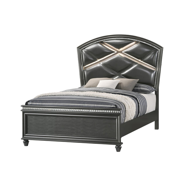 Crown Mark Adira Queen Upholstered Bed B7880-KQ-RAIL/B7880-Q-FB/B7880-Q-HB IMAGE 1