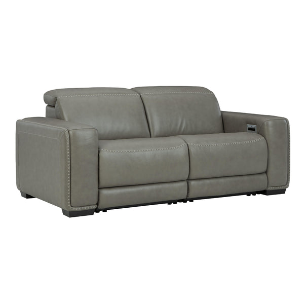 Signature Design by Ashley Correze Power Reclining Leather 2 pc Sectional U9420258/U9420262 IMAGE 1