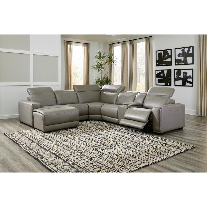 Signature Design by Ashley Correze Power Reclining 6 pc Sectional U9420279/U9420246/U9420277/U9420246A/U9420257/U9420262 IMAGE 2