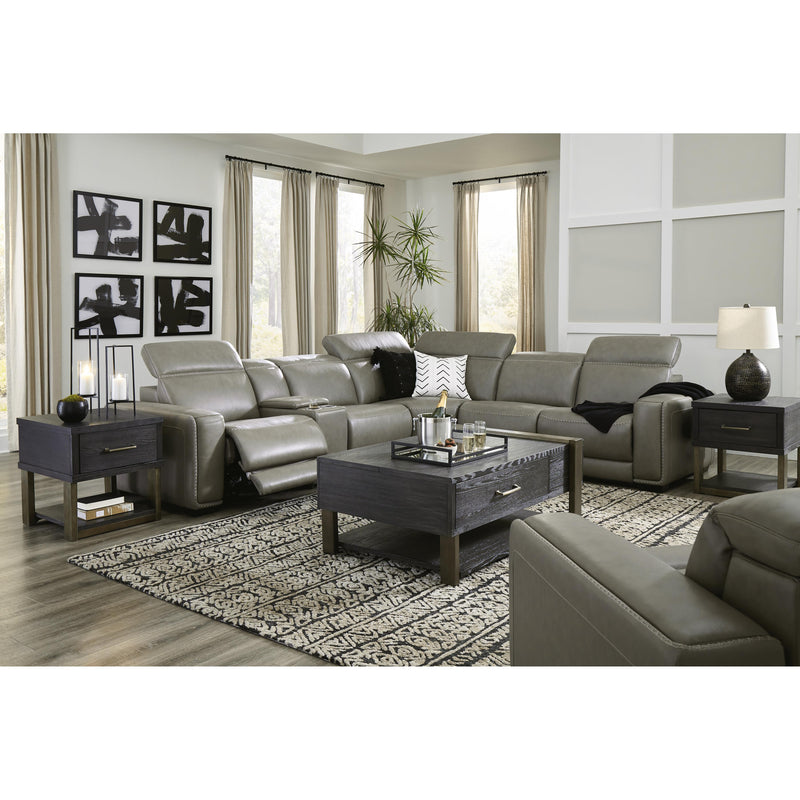 Signature Design by Ashley Correze Power Reclining Leather 6 pc Sectional U9420258/U9420257/U9420246A/U9420277/U9420246/U9420262 IMAGE 5