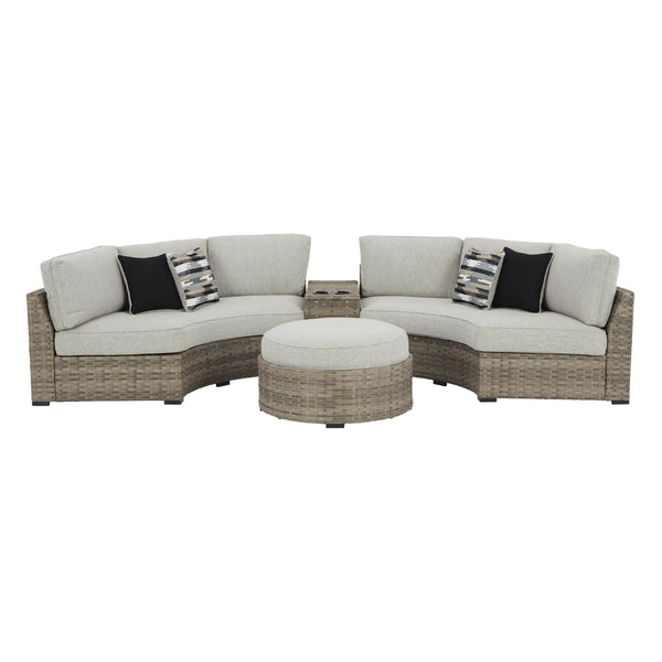 Signature Design by Ashley Outdoor Seating Sectionals P458-861/P458-853/P458-861/P458-814 IMAGE 1