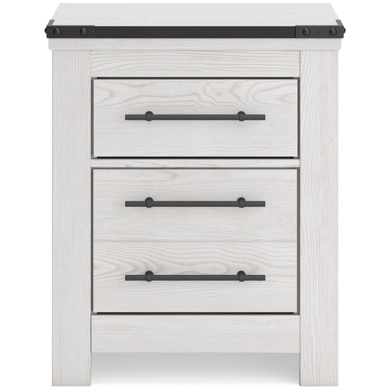 Signature Design by Ashley Schoenberg 2-Drawer Nightstand B1446-92 IMAGE 3