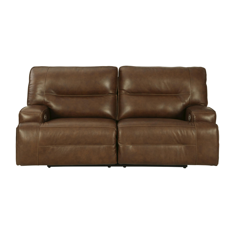 Signature Design by Ashley Francesca Power Reclining Leather Match Sofa U2570547 IMAGE 3