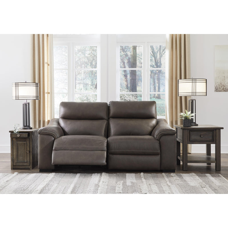 Signature Design by Ashley Salvatore Power Reclining Loveseat U2630158/U2630162 IMAGE 2