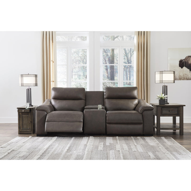 Signature Design by Ashley Salvatore Power Reclining Loveseat U2630158/U2630157/U2630162 IMAGE 2