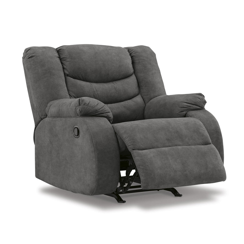 Signature Design by Ashley Partymate Rocker Fabric Recliner 3690325 IMAGE 2