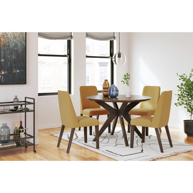 Ashley round dining discount table