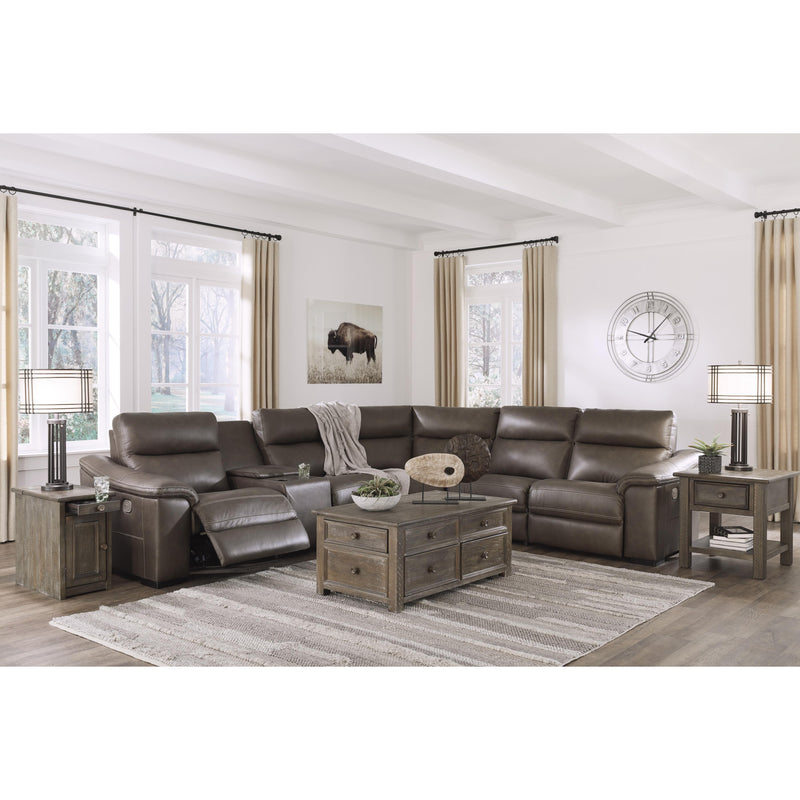 Signature Design by Ashley Salvatore Power Reclining 6 pc Sectional U2630131/U2630146/U2630157/U2630158/U2630162/U2630177 IMAGE 4