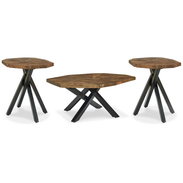 Signature Design by Ashley Haileeton Occasional Table Set T806-8/T806-6/T806-6 IMAGE 1