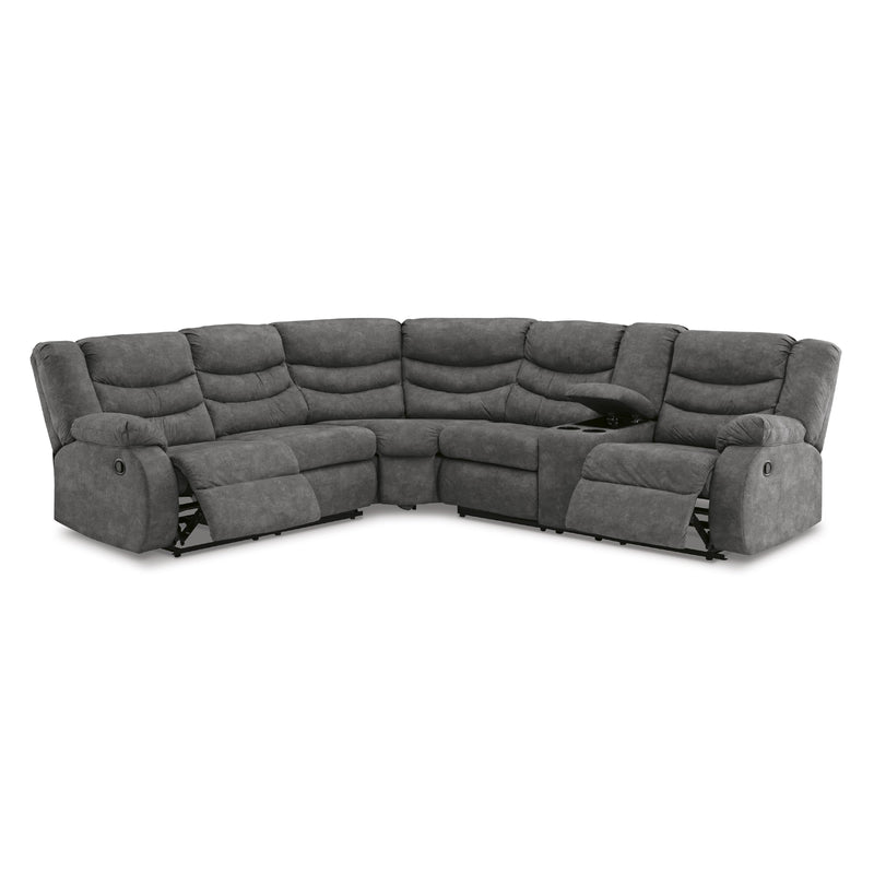 Signature Design by Ashley Partymate Reclining 2 pc Sectional 3690348/3690349 IMAGE 2