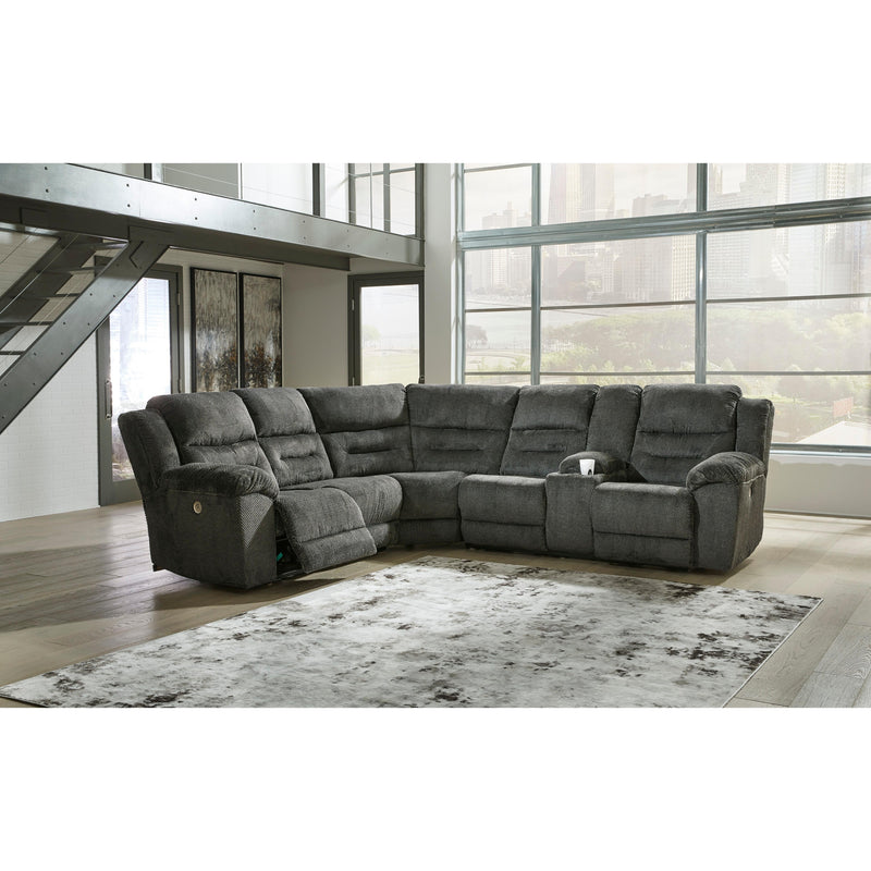 Signature Design by Ashley Nettington Power Reclining 3 pc Sectional 4410163/4410177/4410190 IMAGE 3