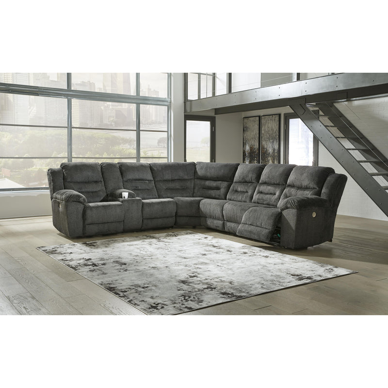 Signature Design by Ashley Nettington Power Reclining 4 pc Sectional 4410101/4410177/4410146/4410175 IMAGE 3