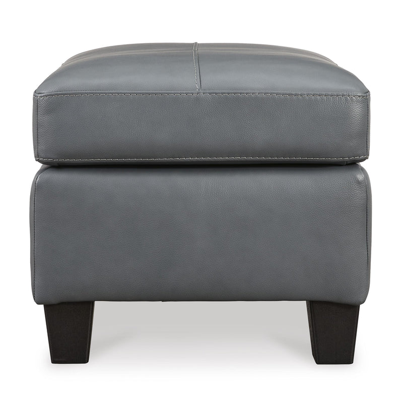 Signature Design by Ashley Genoa Leather Match Ottoman 4770514 IMAGE 3