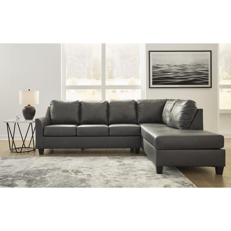 Signature Design by Ashley Valderno 2 pc Sectional 4780466/4780417 IMAGE 4