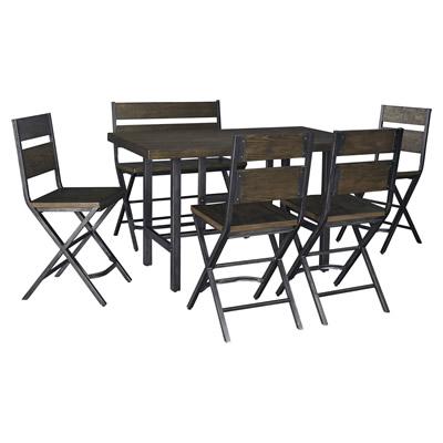 Signature Design by Ashley Kavara D469 6 pc Counter Height Dining Set IMAGE 3